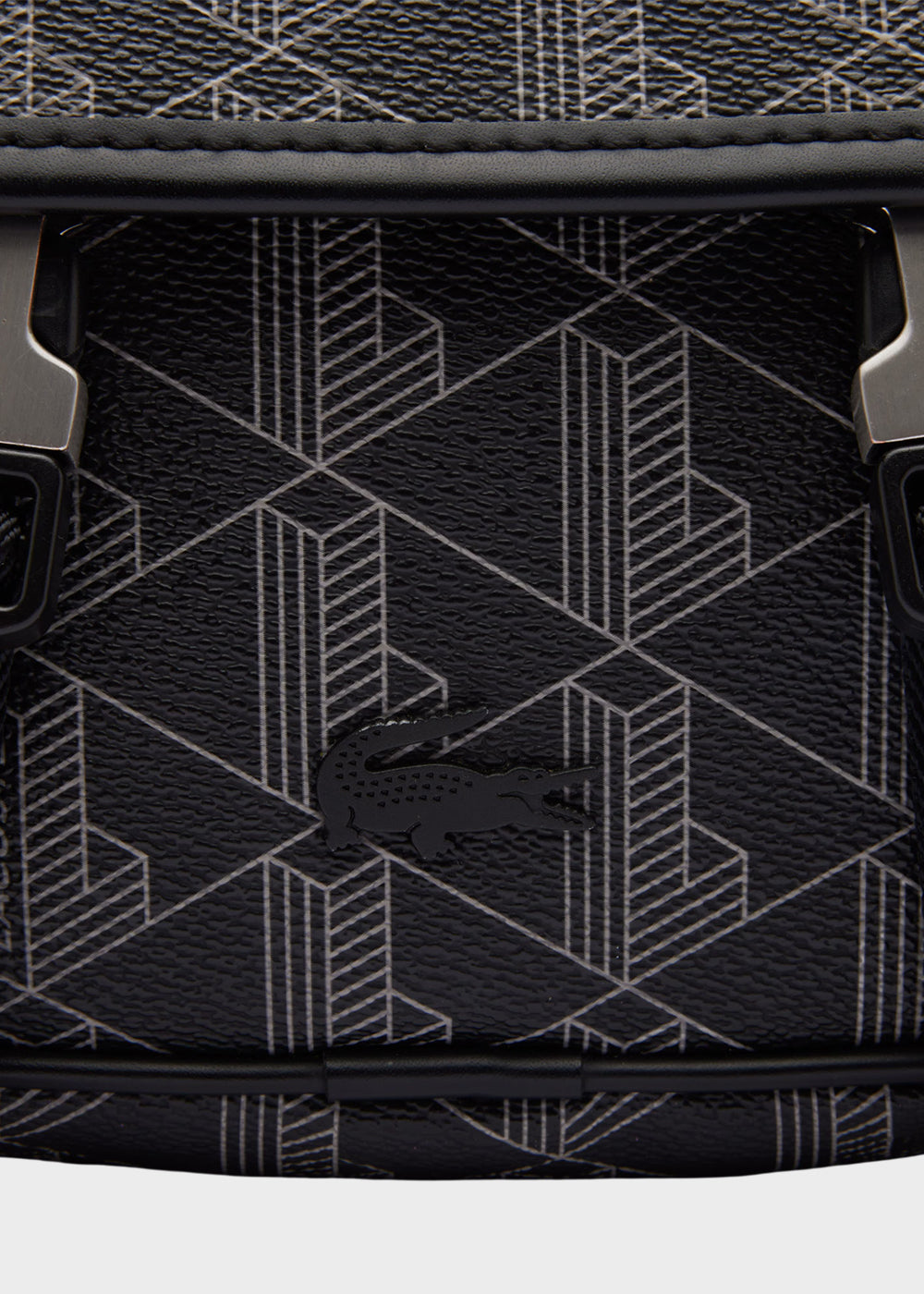 Borsa a tracolla The Blend con patta e doppio gancio monogram