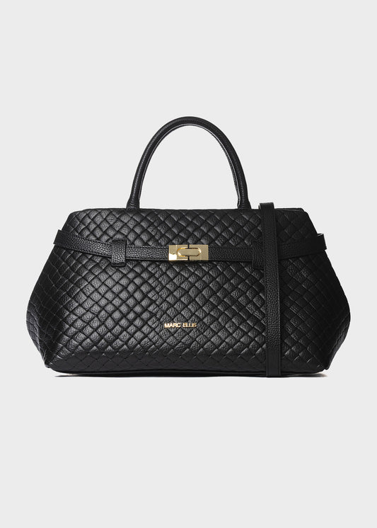 Borsa a mano in pelle con tracolla Lara Plot