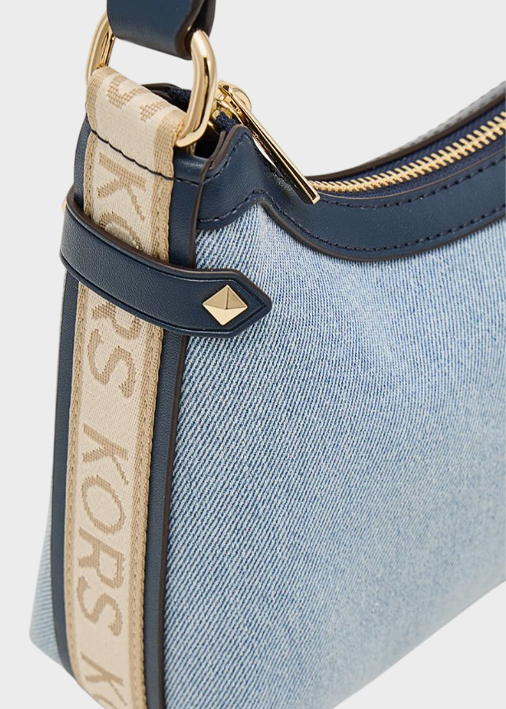 Borsa a spalla Maeve in denim