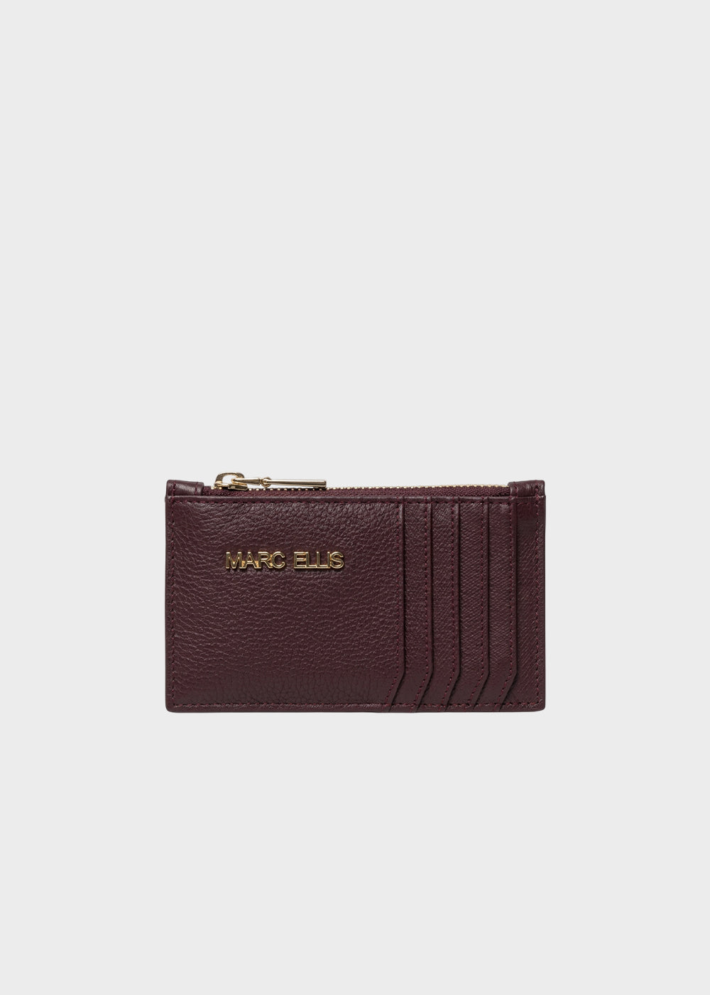 Portacarte Jayna DO con zip, in vera pelle-1