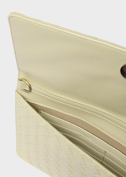 Pochette Chloe Plait con tracolla ed effetto intreccio
