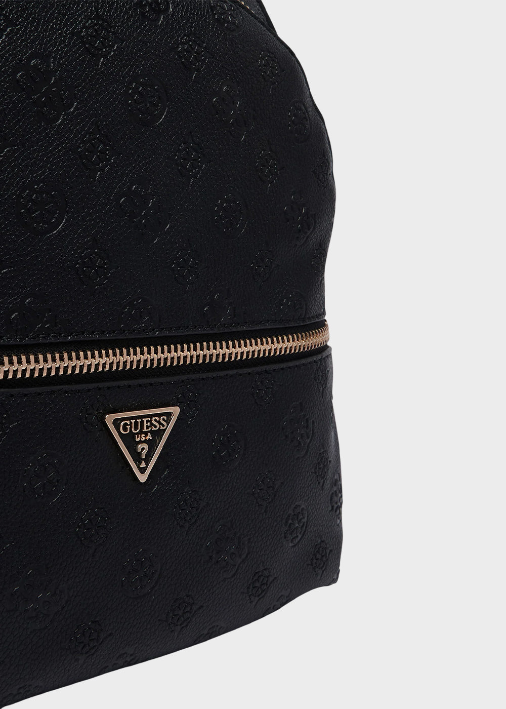 Zaino Manhattan II con tasche frontali e logo all over-3