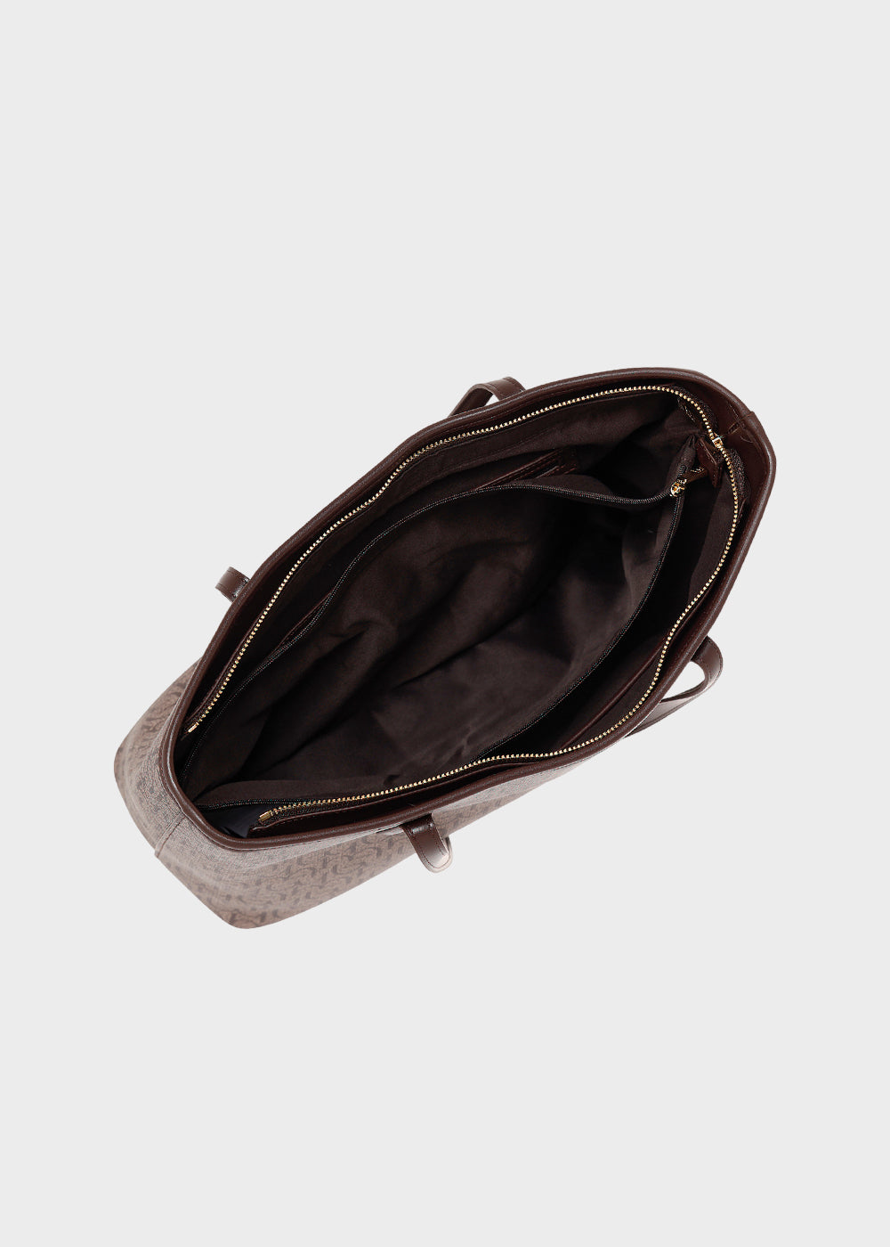 Borsa shopping Notredame con logo all over-3