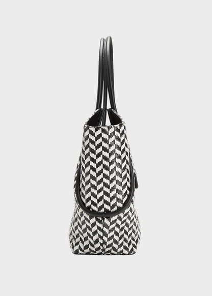 Borsa a spalla Tessi con pochette interna