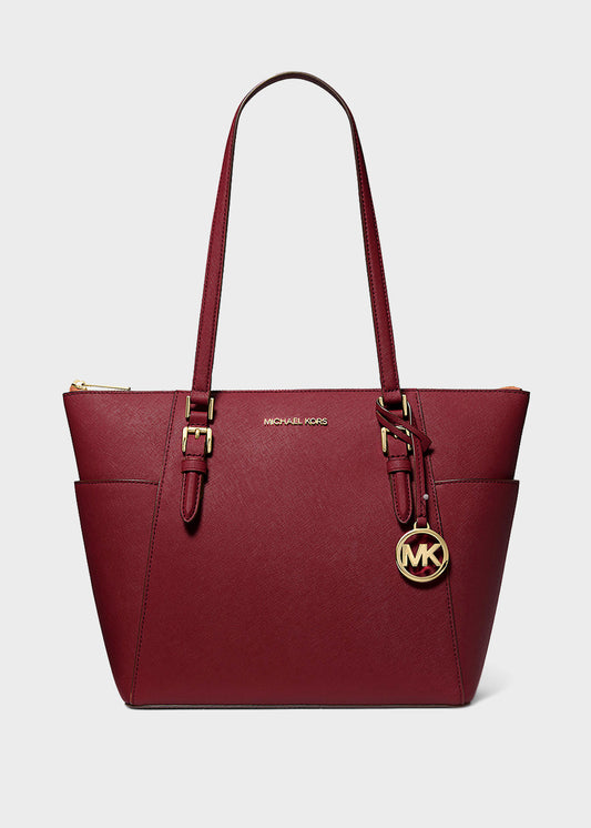 Charlotte Large Logo Shoulder Bag