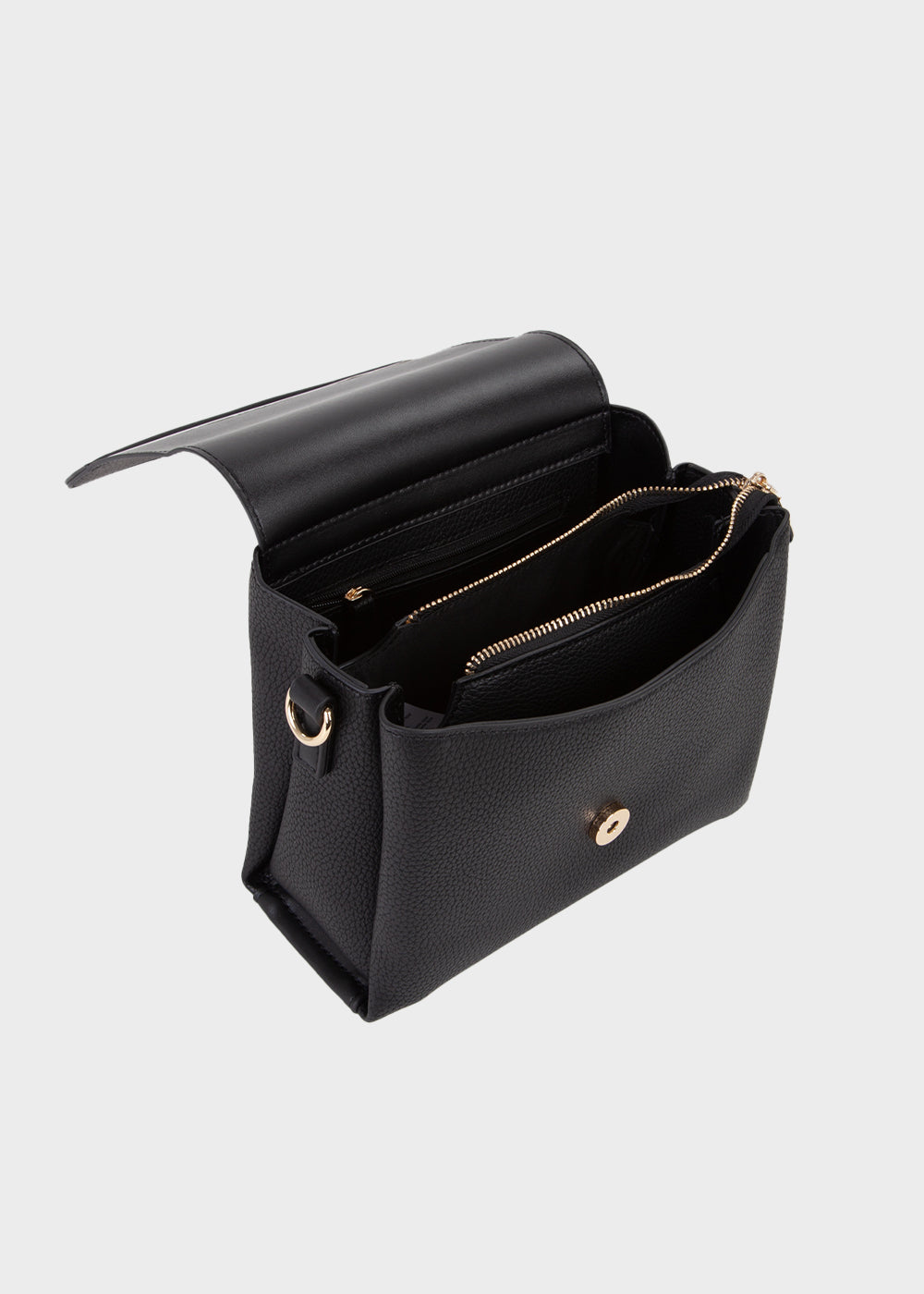 Borsa Alexia piccola con pattina e tracolla-5