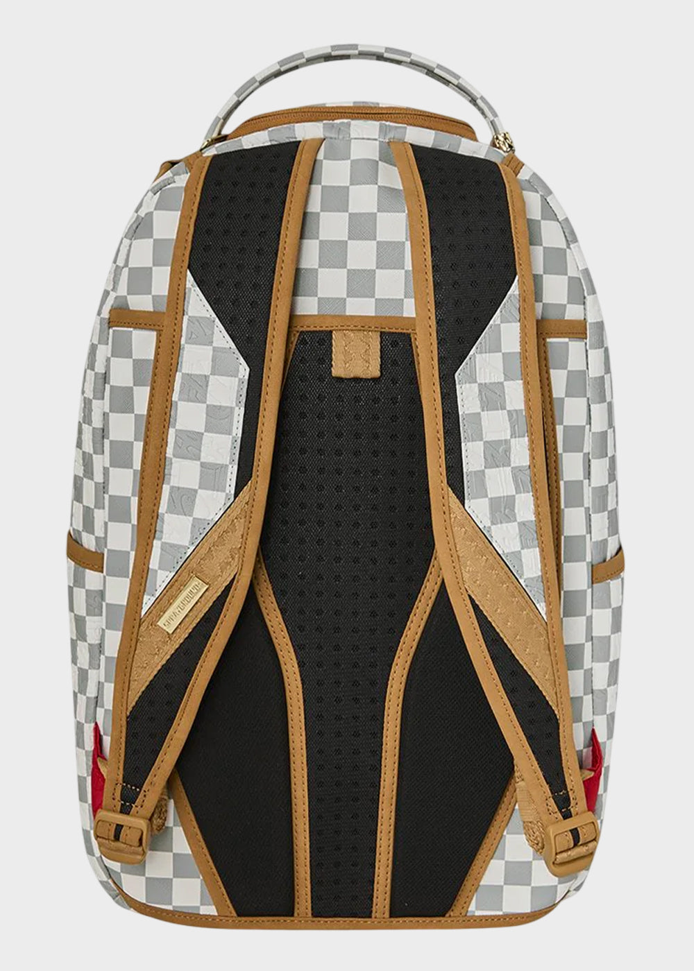 Zaino Graff Embossed Cream Check con stampe in rilievo