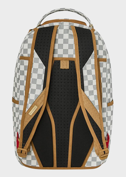 Zaino Graff Embossed Cream Check con stampe in rilievo