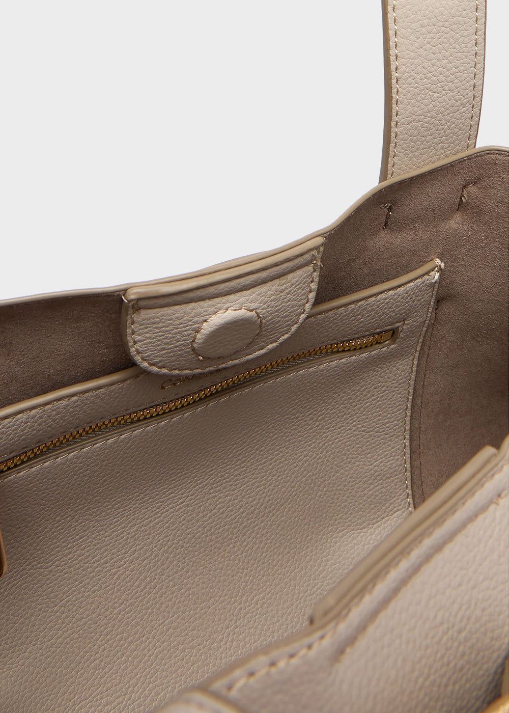 Borsa a mano con tracolla con chiusura magnetica-5
