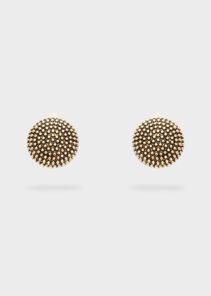 ROUND DOTTED EARRINGS