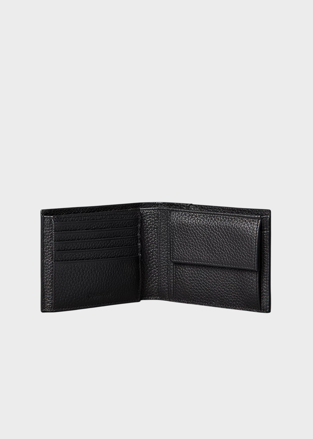 Portafogli con portamonete con zip e flap