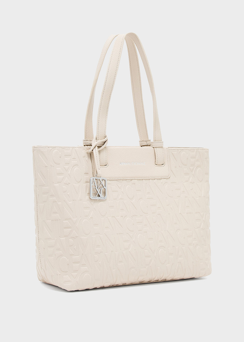Liz Pebble M shopping bag with all-over logo
