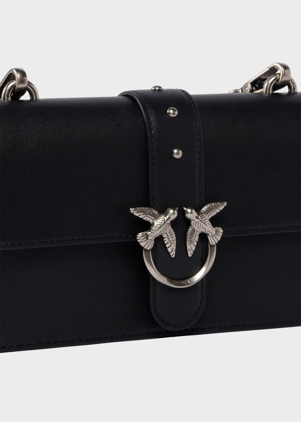 Borsa a tracolla piccola Love Bag One in pelle New Buckle-4