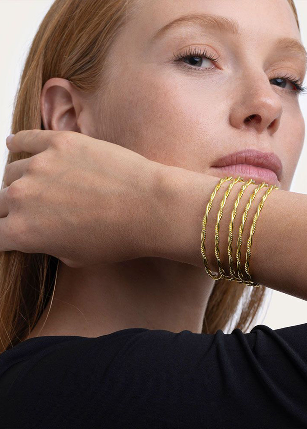 Bracciale Fascia 5 Linee Torchon