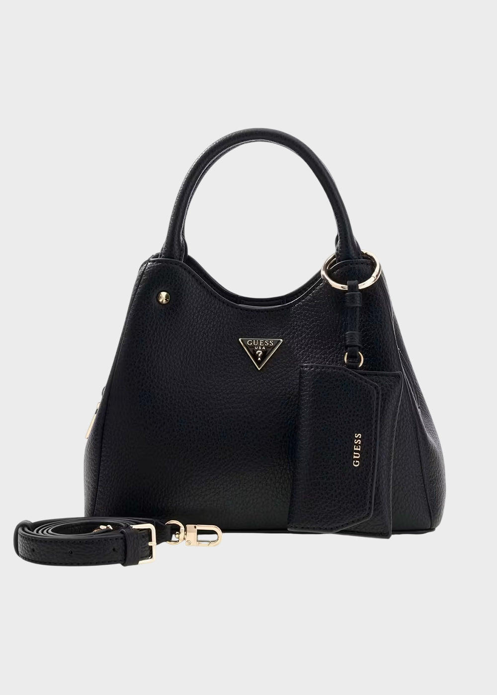 Borsa a mano Lorella con tracolla e charm-3