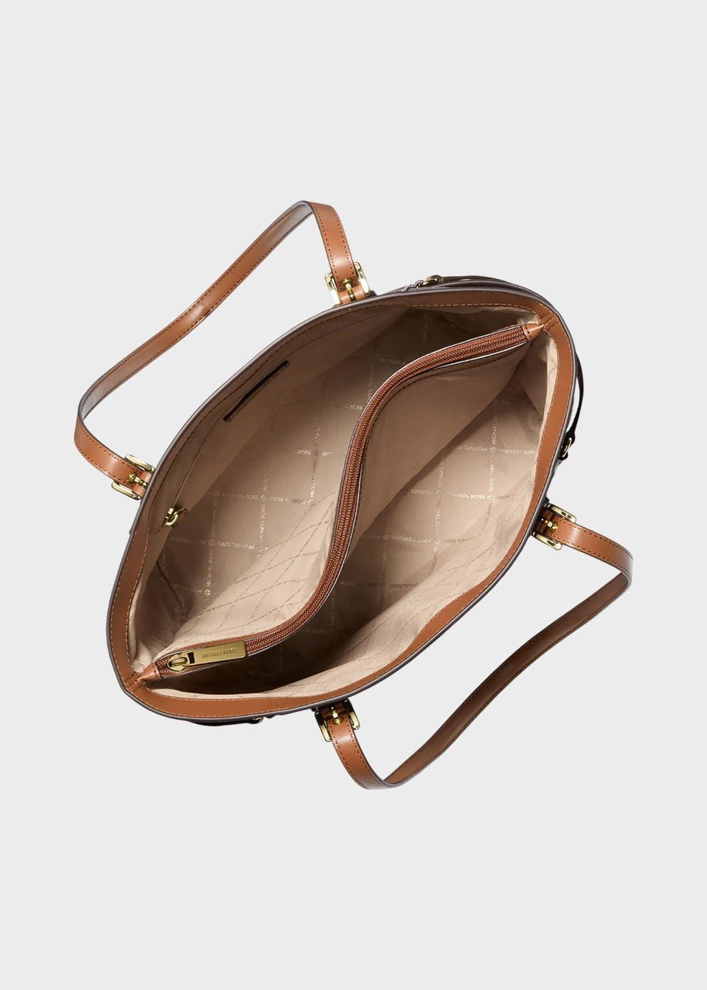 Borsa tote Voyager grande con logo all over