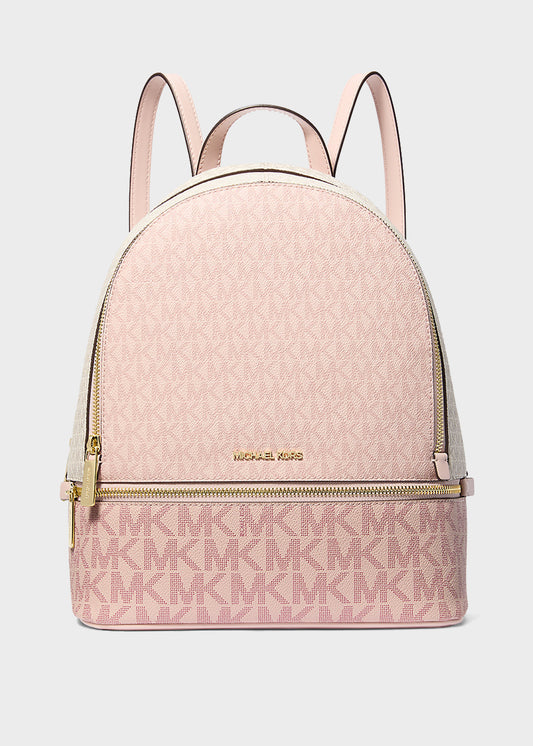 Zaino Rhea Zip con logo all over