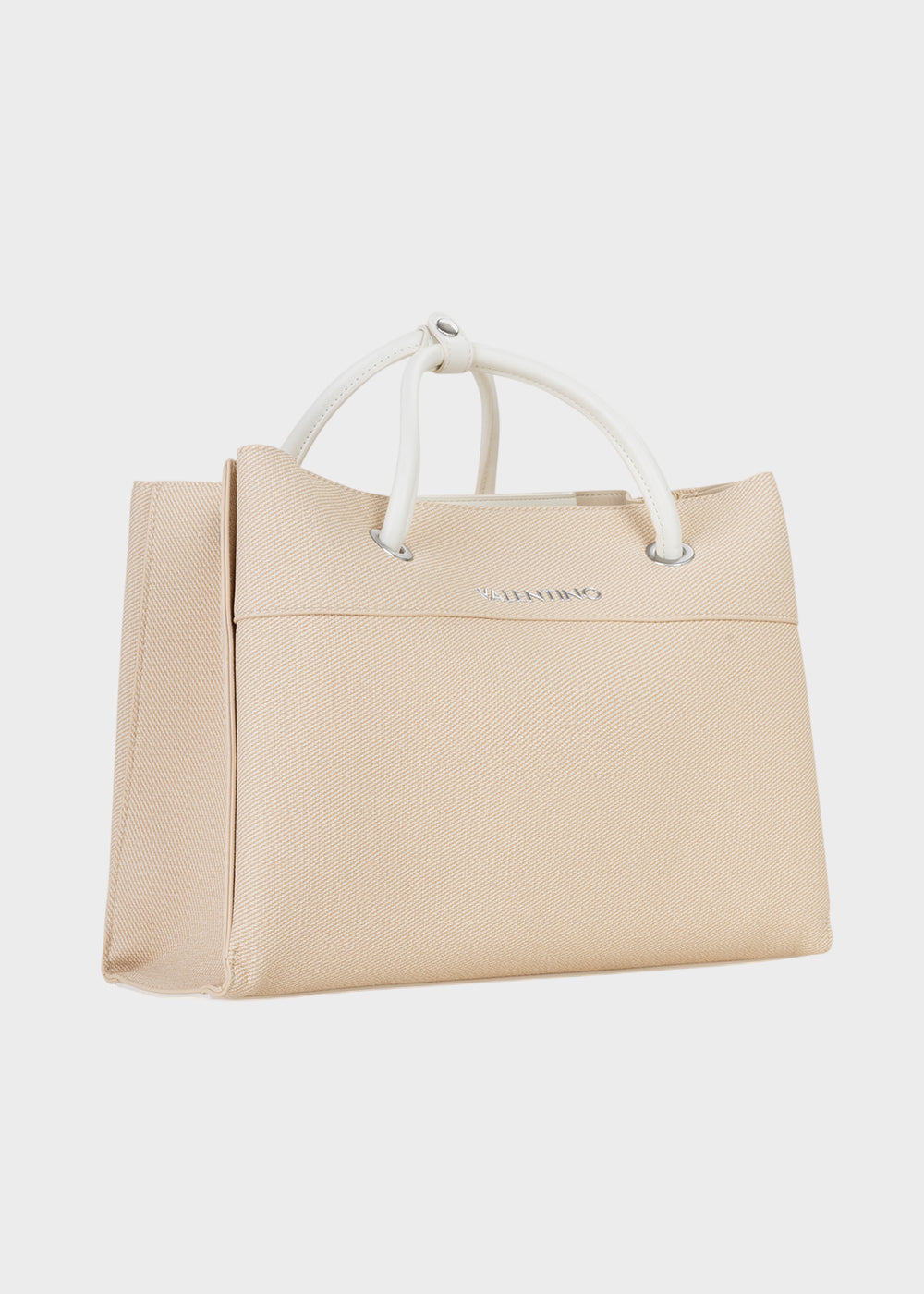 Borsa a mano con tracolla Alexia in pelle sintetica ad effetto tessuto
