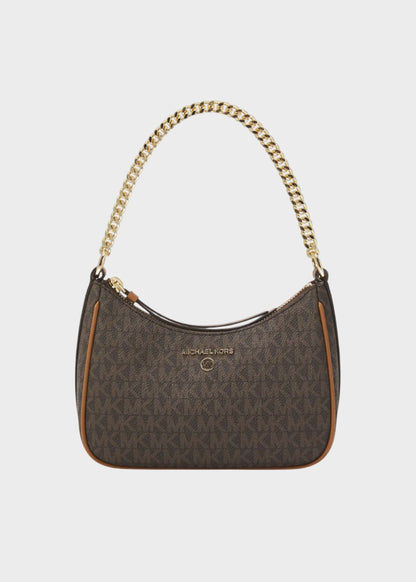 Borsa a mano Jet Set Charm piccola con logo all over