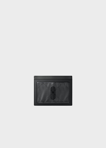 Portacarte Cooper con retro trasparente e logo all over
