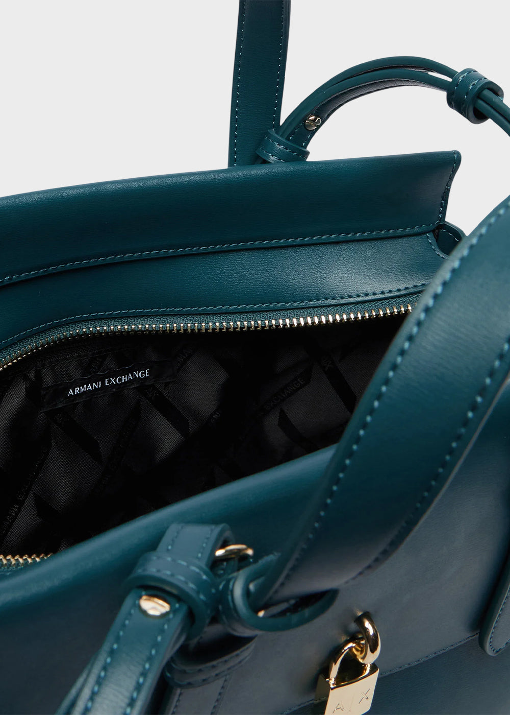 Borsa a mano Taylor Tote M con lucchetto decorativo e tracolla-6