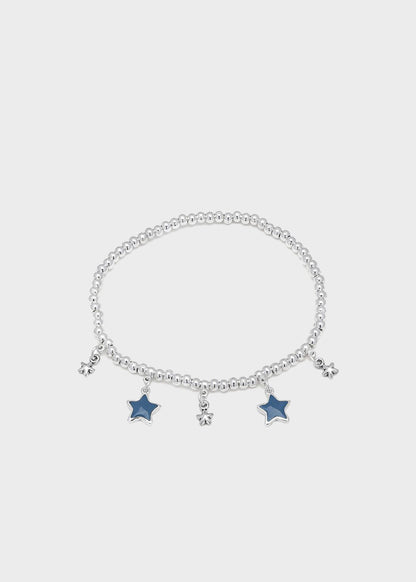 Bracciale Elastico Stelle Blu