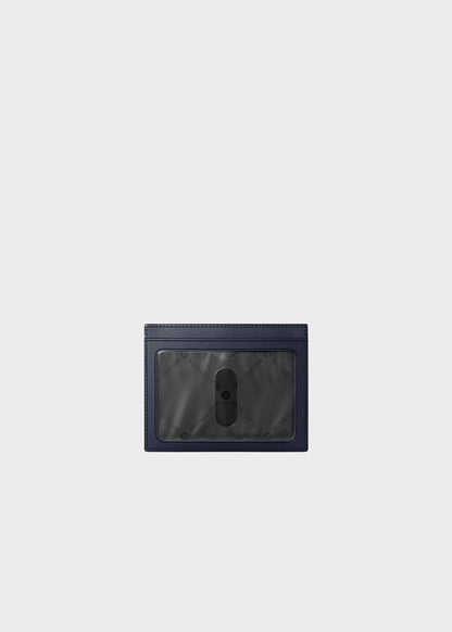 Portacarte Cooper con retro trasparente e logo all over