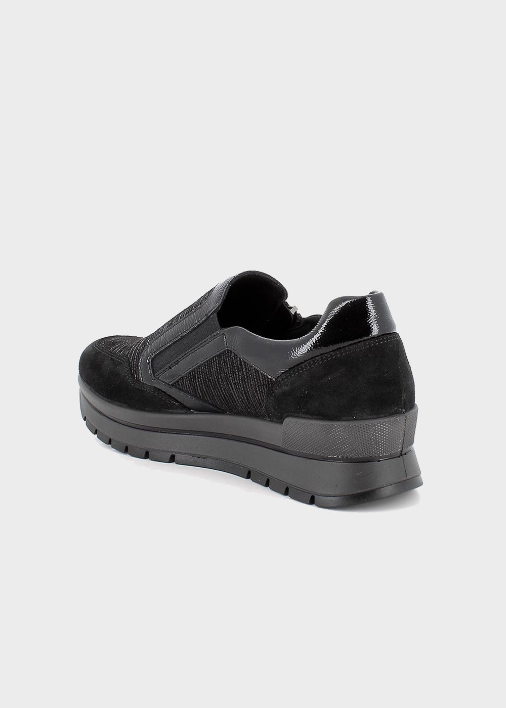 Scarpe Slip on con zip