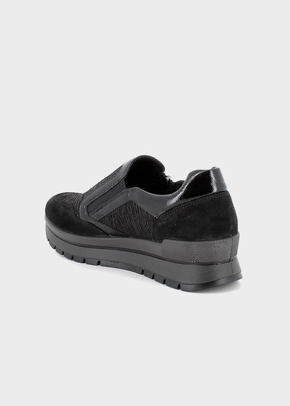 Scarpe Slip on con zip