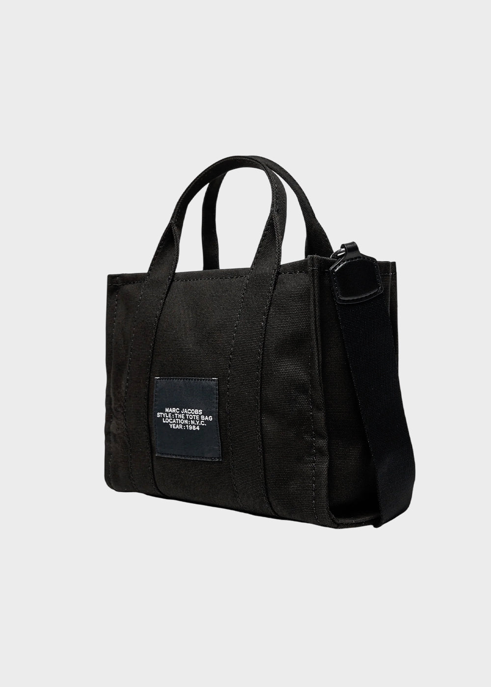 Borsa a mano "The Tote Bag" piccola con tracolla, in tessuto-4