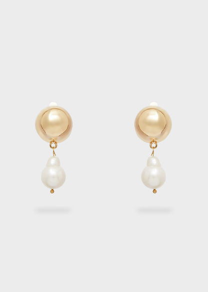 NATURAL PEARL EARRINGS