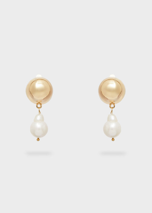 NATURAL PEARL EARRINGS