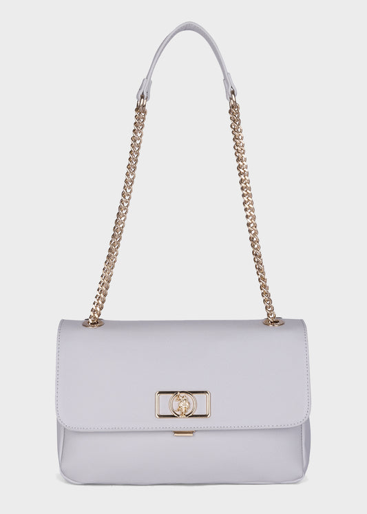 Jones Chic L. Flap Shoulder Bag with Chain