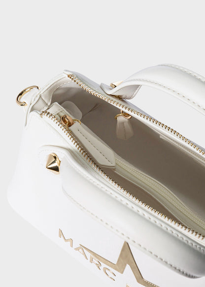 Borsa a mano Lauryn SY con tracolla e logo frontale