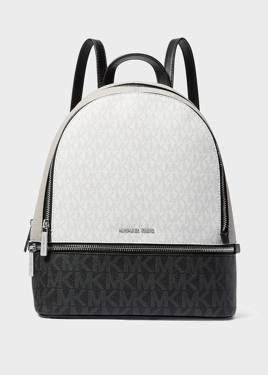 Zaino Rhea Zip con logo all over