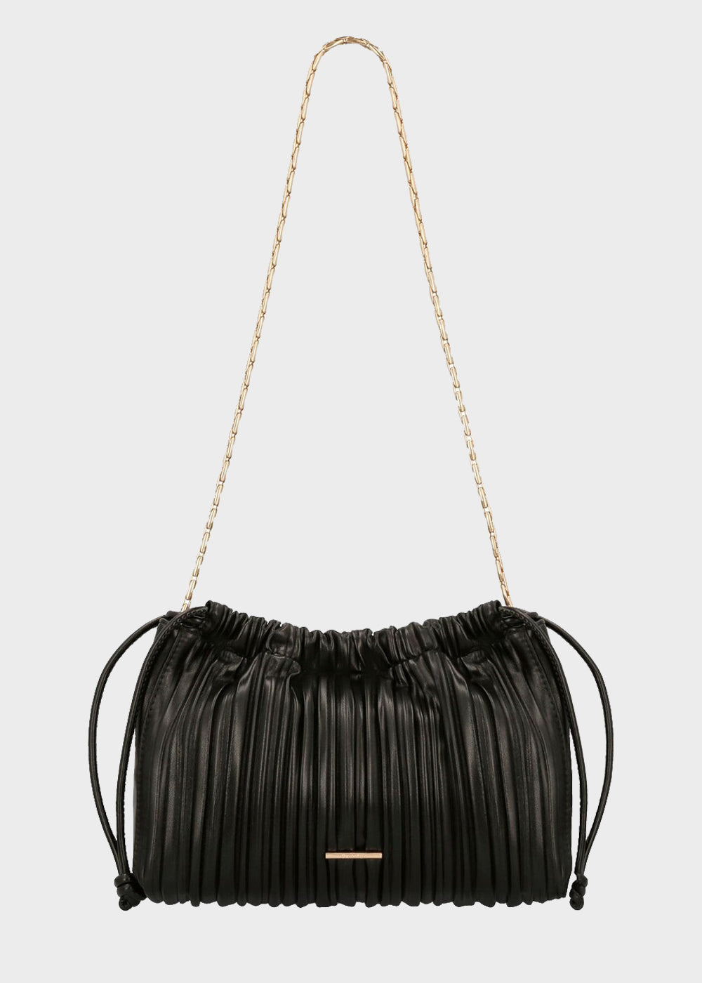 Borsa Drawstring Plisse