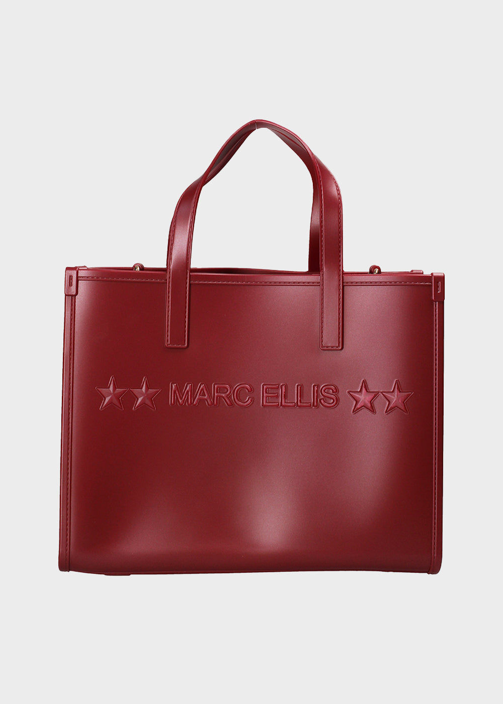 Flat Go handbag with shoulder strap and removable clutch