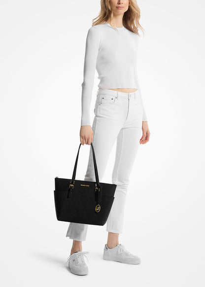 Borsa da spalla Charlotte grande con logo