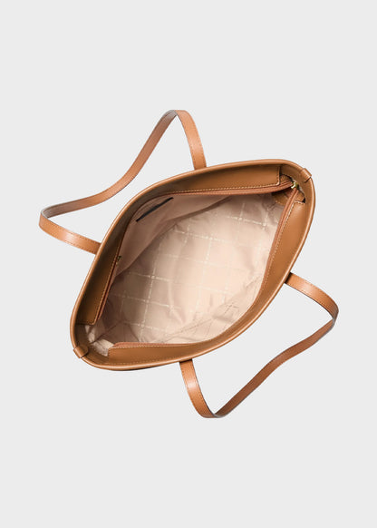Borsa da spalla Marlowe con logo all over