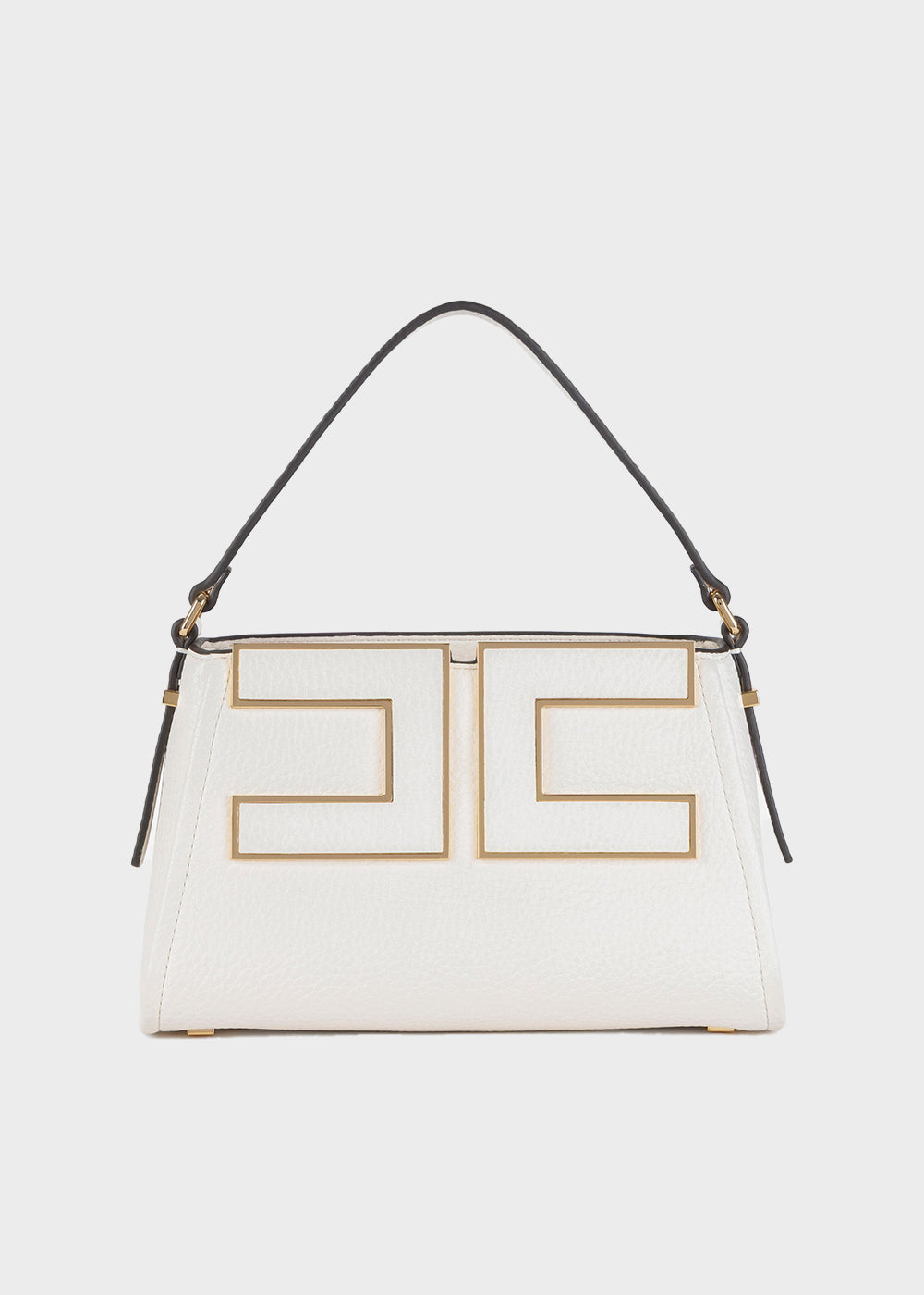 Borsa a mano con tracolla e logo