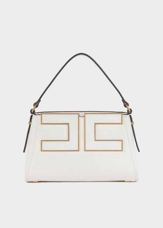 Borsa a mano con tracolla e logo