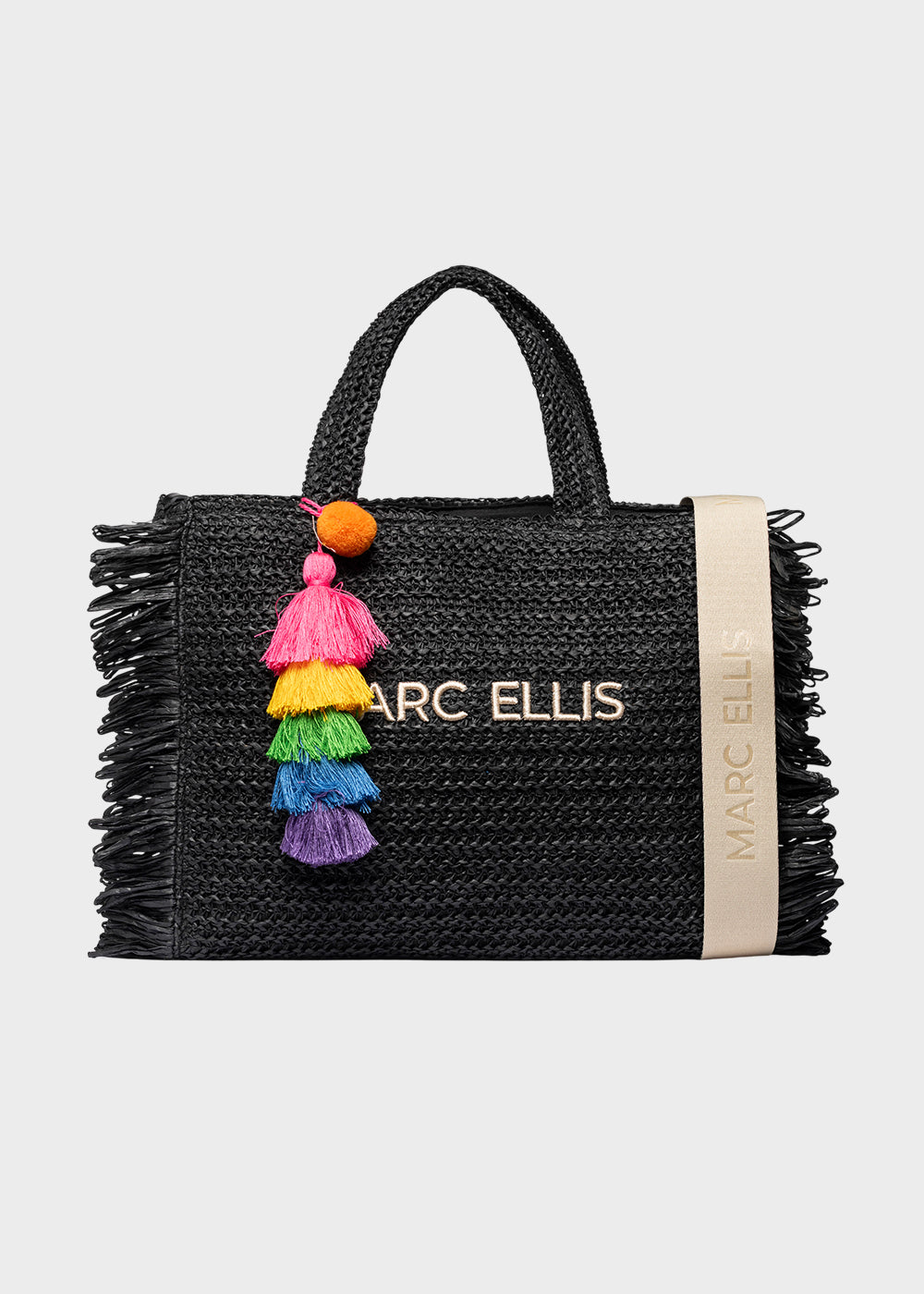 Borsa da Mare Buby S.Claire M in effetto rafia, con tracolla