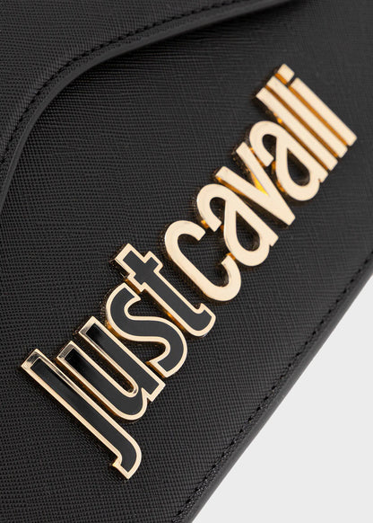 Metal Lettering Shoulder Bag