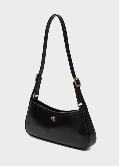 Small shoulder bag with logo