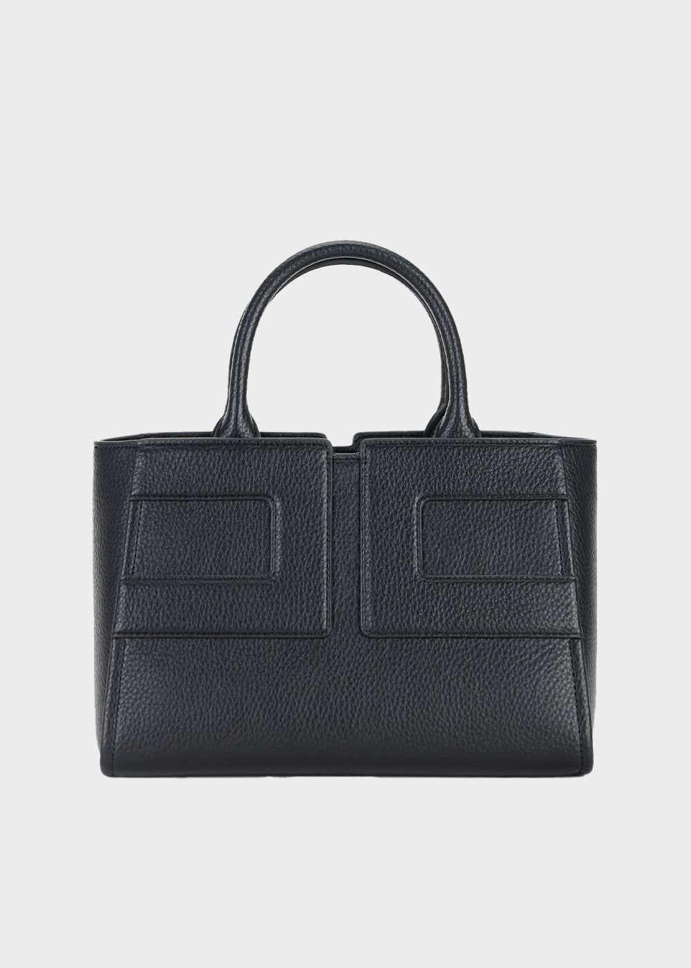 Medium handbag with shoulder strap and logo