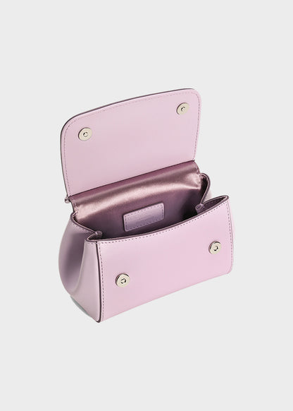 Sicily Mini bag with shoulder strap and rhinestone decoration