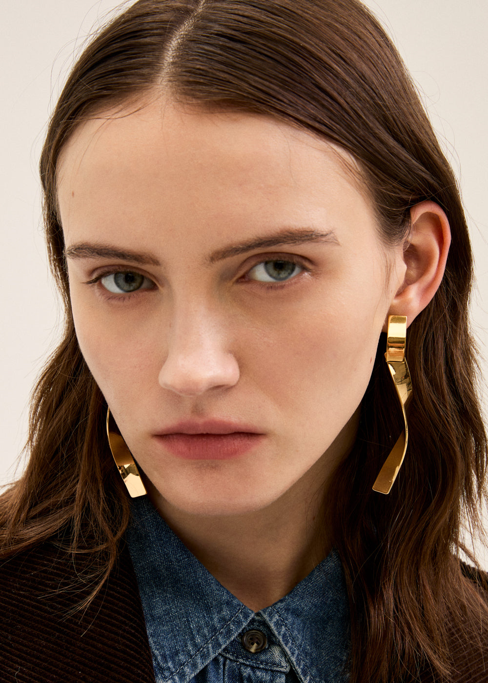 Long Twist Earrings