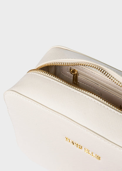 Borsa a tracolla Peyton MF con logo metallico
