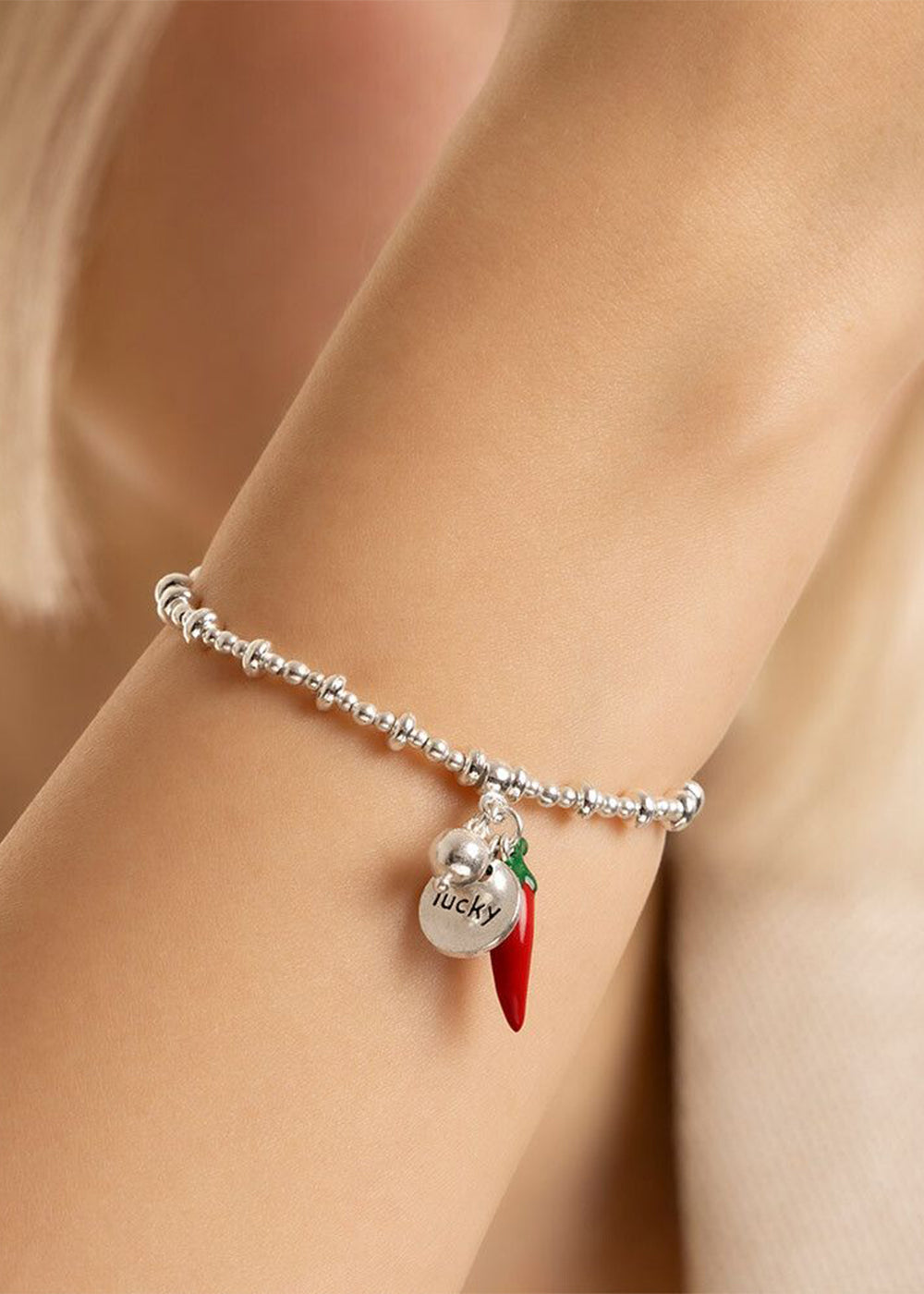 Bracciale Elastico Mini Ciottoli