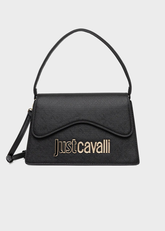 Metal Lettering Shoulder Bag